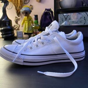 Women’s White Converse Low Tops